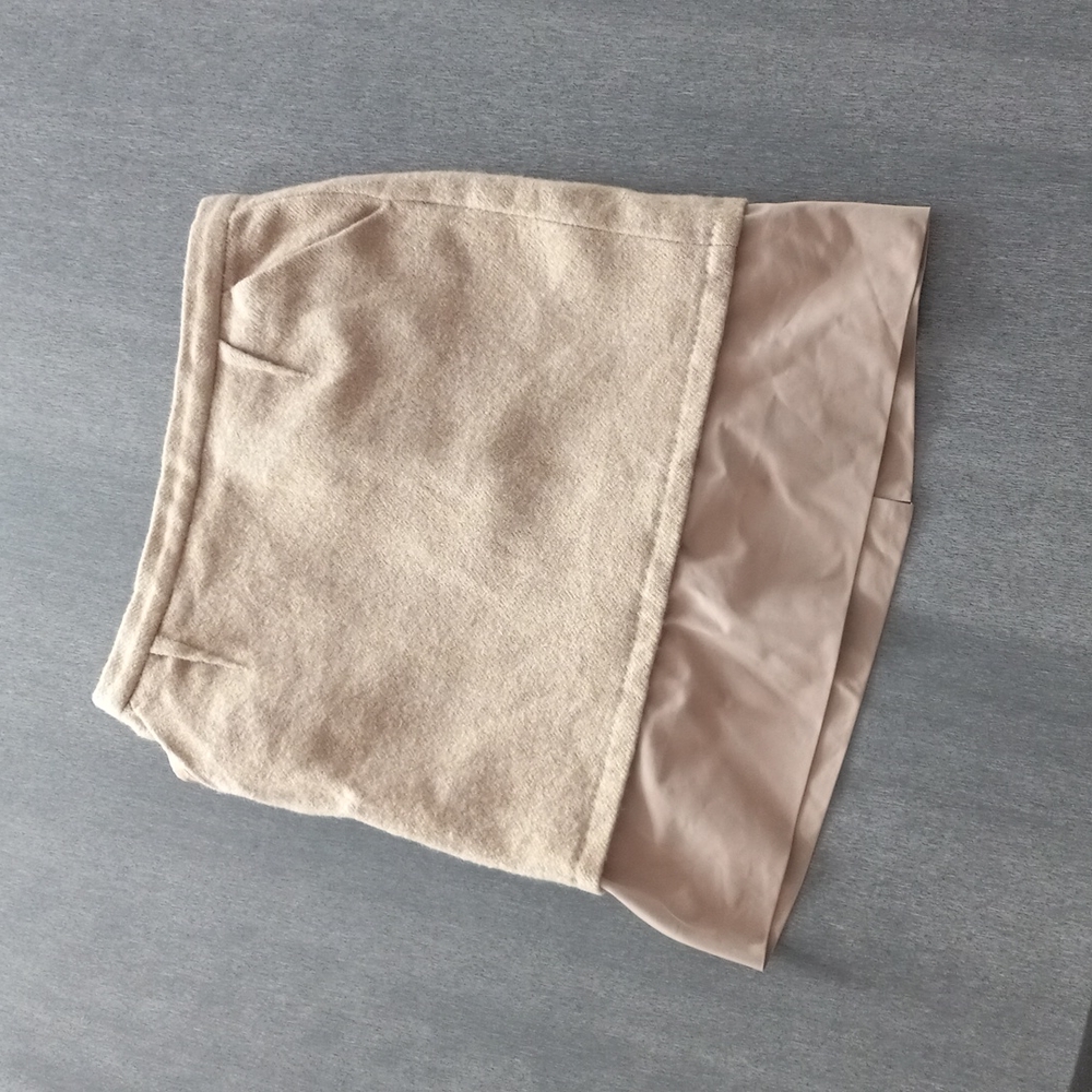 4 Small bcbgmaxazria jaden wool pencil short skirt bcbg size 4
